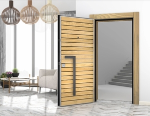 ABSDOOR ZIGANA Porte de sécurité en acier au design intemporel pour entrée de villa, appartement, isolation thermique, meilleur prix garanti - Product Image 5