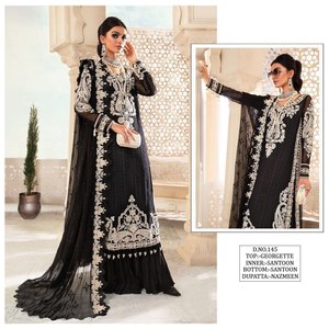 Launching New <b>Pakistani</b> Georgette Embroidery Suit for <b>Eid</b> Festival by Royal Export - Product Image 2