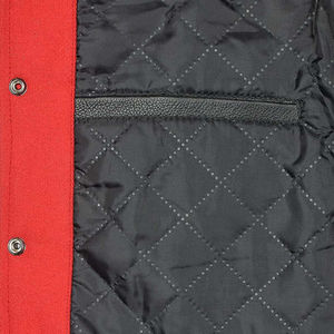 Chaqueta Universitaria Extra Grande de Invierno para Mujer, de Alta Calidad, Personalizada, de Piel de Oveja Teñida, Impresión Digital, Transpirable, de Secado Rápido, Poliéster/Algodón - Product Image 5