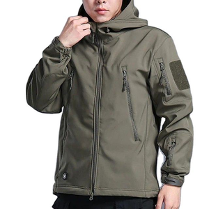 Chaquetas Hombre Softshell Con Hombros Reforzados Y Chaqueta Para Hombre Forro Aislado - Product Image 1