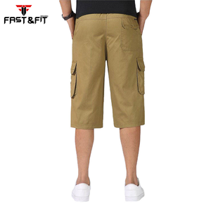 Logo personnalisé de haute qualité été décontracté à la mode vêtements de fitness jogging shorts de jogging couleur unie hommes shorts de sport à vendre - Product Image 4