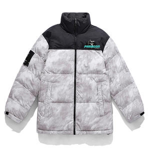 Nouveau style de veste en duvet personnalisée à impression par sublimation Nouveau Hip Hop Vestes en duvet d'hiver de bonne qualité - Product Image 1