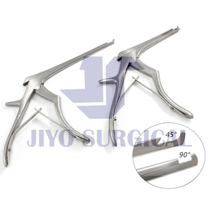 Fórceps de alta calidad Ferris Smith Kerrison Rongeurs, instrumentos de Neurocirugía de acero inoxidable de 45 grados, punzones de Kerrison espinal - Product Image 6