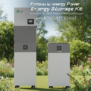 ชุดเก็บพลังงาน Fortress Power 32kWh รุ่น Envy Duo 21 กำลังไฟฟ้าสูงสุด 16kW กำลังไฟฟ้าต่อเนื่อง 12kW พร้อม EBoost EWay - Product Image 2