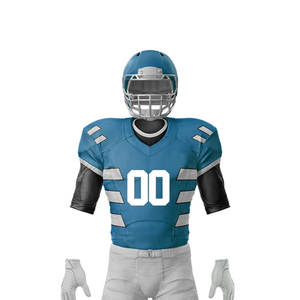 OEM Design American <b>Football</b> Uniform Hot Selling <b>Light</b> Weight Plus Size Breathable Features - Product Image 5