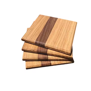 walnut coasters Quality Walnut And <b>Oak</b> Wood Coasters Drink Ware Accessories <b>Table</b> <b>Top</b> Wooden by crescent crafts - Product Image 4