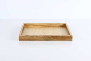 Plateau de service en bois fait à la main personnalisé plateau de petit déjeuner en bois de manguier naturel plateau en bois rustique avec poignées par exportations mondiales - Product Image 3