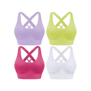 Sujetador deportivo Yoga Gym Bra Mujer Ropa de entrenamiento Gym Top Sujetadores deportivos sin costuras - Product Image 5