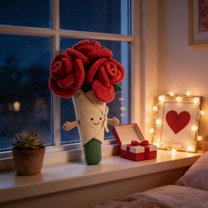 Wholesale Super Soft <b>Jelly</b> Catt Romantic Rabbit Plush Toys Perfect Aesthetic Valentine's Day Gift and Wedding Couple Present - Product Image 5