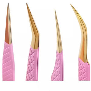 Pinces à cils volumineuses tendance en gros, de différentes formes pour l'éventail, l'isolation, les ensembles de cils classiques et hybrides - Product Image 4