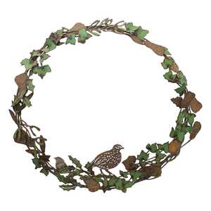 Guirnalda Colgante de Hierro Metálico de Diseño Personalizado para Decoración de Paredes en Fiestas Navideñas y Uso como Regalo de Año Nuevo - Product Image 5