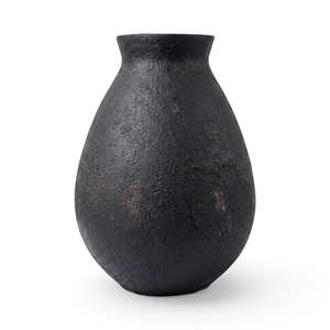 Pot de fleurs moderne en terre cuite émaillée avec trou de drainage, jardinière en argile écologique pour sol, grande taille - Product Image 1