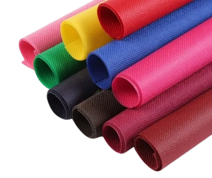 Tùy chỉnh đầy màu sắc Túi mua sắm thoáng khí Nguyên liệu <span class=keywords><strong>PP</strong></span> spunbond không dệt vải chéo mô hình cho vải Túi mua sắm - Product Image 4