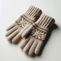 Meilleurs gants rayés en laine mérinos premium Himalaya, élégants, doux, isolants, hiver, feutrés, luxe, compatibles écran tactile, taille unique