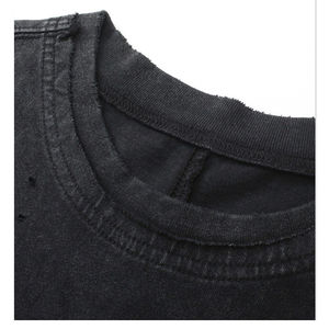 เสื้อยืดผู้ชายแบบใหม่ขายส่ง ล้างสีแบบ Acid Wash ผ้าฝ้าย 100% คุณภาพดี ผลิตจากวัสดุคุณภาพเยี่ยม เสื้อยืดล้างสีแบบ Acid Wash - Product Image 4