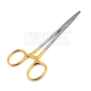 High Quality Stainless Steel Hegar-Baumgartner Tc Needle Holder Gold By Fentex Surgical Instruments - Product Image 2