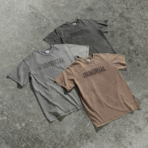 เสื้อยืดผู้ชายลายนูนเสื้อยืดผ้าฝ้ายโอเวอร์ไซส์ลายกราฟิกเสื้อยืดซักได้แบบกำหนดเองเสื้อยืดผู้ชาย - Product Image 5