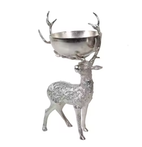 High Quality Multi-Decorative Metal Wine <b>Cooler</b> Reindeer Horns Champagne Chiller Beer & <b>Ice</b> Bucket Beverage Storage Buckets - Product Image 3