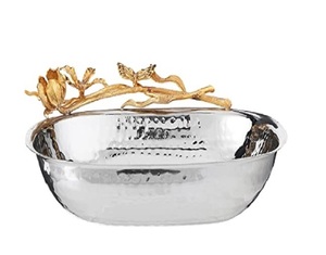 Customized Design Handmade Stainless Steel Serving Bowl Classic Stylish Handmade Wholesale Stainless Steel Serving Bowl - Product Image 3