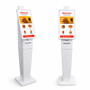 Kiosque de paiement en libre-service avec écran tactile LCD 21,5 et 27 pouces, Android/Windows, pour la commande, l'enregistrement des clients, la vente au détail, utilisation en intérieur, résolution 1920x1080 - Product Image 1
