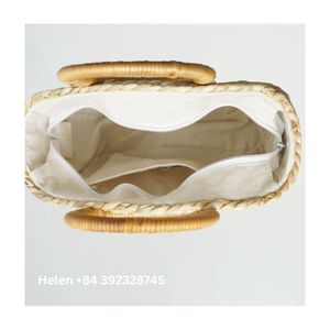 MINI BOLSO DE MANO DE MUJER PEQUEÑO MEDIO REDONDO Y VARIAS FORMAS DE JACINTO DE AGUA VENTA A PRECIO BARATO 2024 NUEVO DISEÑO MODERNO - Product Image 1