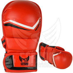 ถุงมือฝึกซ้อม MMA หนังแท้สั่งทำพิเศษ ดีไซน์ใหม่ สำหรับมวยและ MMA - Product Image 3