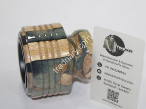 Dernière Mubkhar Bois Résine Bakhoor Brûleur Bukhoor Brûleur Bois Pour Ramadan & Eid Brûleur d'encens Bakhoor By Tradnary Exim Pvt Ltd - Product Image 4