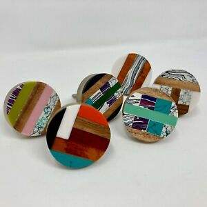 Fonction Boutons de porte en bois et résine Métal Bois Résine Boutons d'armoire Poignée de porte avec produit en vente - Product Image 4