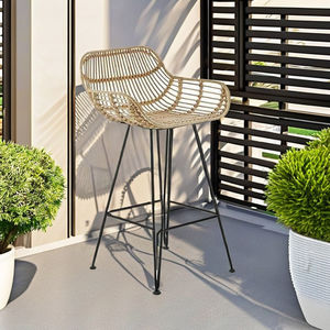 Bellamente duradero para interiores y exteriores, silla de Bar de ratán, cómoda para hoteles, salas de estar, parques, villas, Apartamentos - Product Image 1
