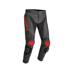 Pantalones de Motocicleta Deportivos de Cuero, Diseño Personalizado 2024, Transpirables, Impermeables, Resistentes al Viento, Talla Grande, Ligeros, con Bolsillos con Cremallera - Product Image 4