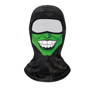 Balaclava demi-masque personnalisée avec motif de crâne Y2K, coupe-vent d'extérieur, écharpe unisexe, couvre-cou - Product Image 5