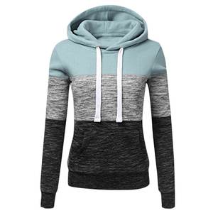 Sudaderas con Capucha de Manga Larga 100% Algodón para Mujer, Invierno, Hechas a Medida, Tallas Grandes, Venta al Por Mayor - Product Image 1