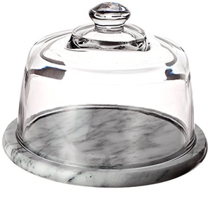 Vajilla con Acabado Personalizado, Soporte de Aluminio y Metal para Pasteles, Herramientas para Eventos de Boda o Cumpleaños, con Tapa de Cúpula - Product Image 4