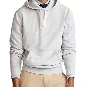 Sweat-shirt à capuche surdimensionné pour homme avec couleur et logo personnalisés - 100% coton, couleur unie, imprimé, tricoté, pour l'hiver - Product Image 4