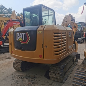 En stock : Mini-excavatrice Caterpillar 305.5E2 de 5,5 tonnes, faible nombre d'heures de travail, petite pelle Cat - Product Image 4