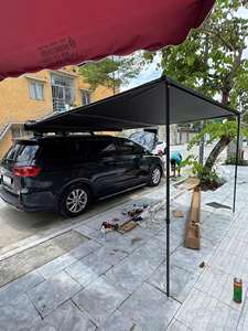 Auvent côté conducteur de voiture à 180 degrés OEM avec lumière LED résistant aux intempéries, abri solaire terrestre, accessoires d'extérieur - Product Image 5