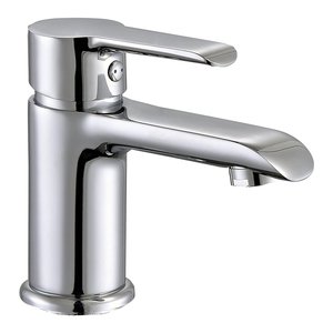 Mitigeur de lavabo chromé ARIEL SCARUB0792CR, modèle pour Idro Bric, robinet élégant pour salles de bain - Product Image 1