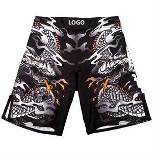 Meilleure vente Short MMA de haute qualité pour hommes Short d'entraînement de kick-boxe en spandex avec logo personnalisé, vêtements d'arts martiaux OEM de sublimation - Product Image 6