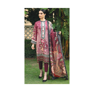 Beaux costumes pakistanais vêtements quotidiens Collection d'été femmes Salwar Kameez Designs Ladies Shalwar Kameez 2023 - Product Image 6