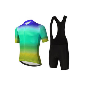 Ensemble de maillot de cyclisme pour hommes de qualité supérieure, vêtements de vélo confortables, impression par sublimation, vêtements de sport, uniforme, design personnalisé, combinaison de cyclisme - Product Image 3