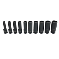 Kami Membuat Merek Anda Lebih Terkenal: Set Soket Impact Dalam 10 Buah Manganese Phosphate Cr-Mo 1/2" Drive OEM dengan Garansi 3 Tahun dalam Kemasan Blow Case