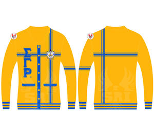 Cárdigans Acrílicos Bordados para Mujer de la Hermandad Sigma Gamma Rho |   Suéter Cárdigan Acrílico Personalizado Bordado para Mujer, Estilo Sorority - Product Image 6