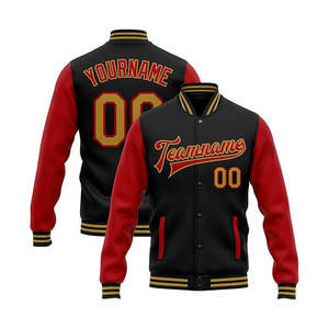 Veste universitaire en laine personnalisable pour hommes, avec nom, numéro et logo imprimés, concevez votre propre veste d'uniforme d'hiver - Product Image 5