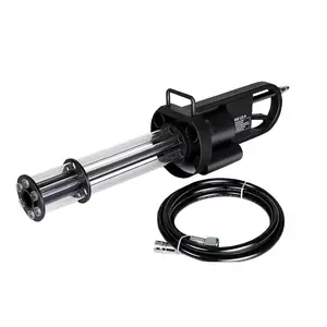 Новая модель RGB Jet Cannon Gatling Gun CO2 Cryo Machine с вращающимся LED-светом, дальность распыления 8-10 м, мощность 100 Вт для ночных клубов, эффект сухого льда - Product Image 1