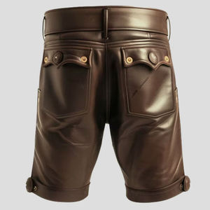 Pantalones cortos informales de algodón personalizables para hombre con diseño vintage transpirable y cierre con cordón de secado rápido Servicio OEM disponible - Product Image 4
