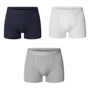 Calzoncillos bóxer XL para hombre hechos a medida Vinh Hung Vietnam, elásticos, sin costuras, elásticos, suaves, transpirables, logotipo de embalaje personalizado a buen precio - Product Image 3