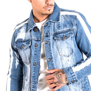 Chaqueta Vaquera de Otoño para Hombre, Personalizada al por Mayor, Estilo Vintage, la Mejor Calidad, Informal, Impresión Digital, Resistente al Viento y Transpirable - Product Image 5