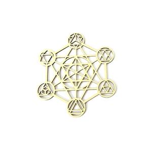 Decoración Interior de Estilo Rústico, Adorno Artesanal de Madera para Colgar en la Pared, Arte en Madera Tallada Cuadrada - Product Image 2