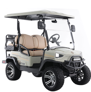 Carrito de golf levantado para 4 + 2 pasajeros con asientos al aire libre 4 + 2 asientos a la venta - Product Image 2