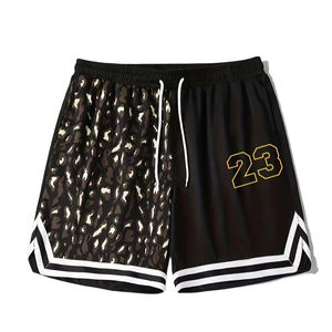 Pantalones cortos de microfibra OEM Fitness profesional de talla grande malla de secado rápido personalizado de alta calidad gimnasio al por mayor correr hombres cortos - Product Image 1